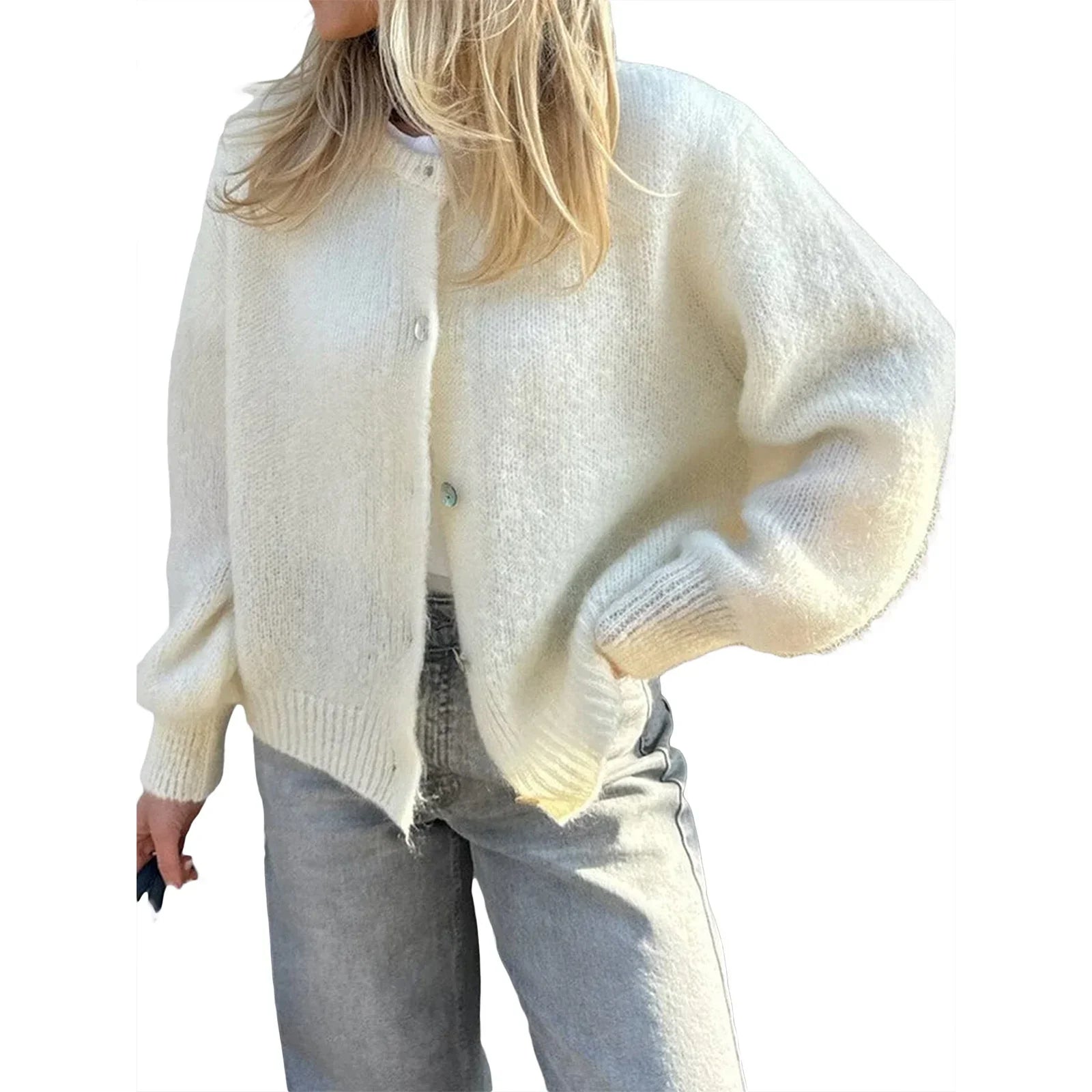 R&B | Langarm Strickcardigan