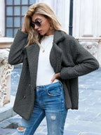 R&B | Warmer Teddy-Mantel Damen