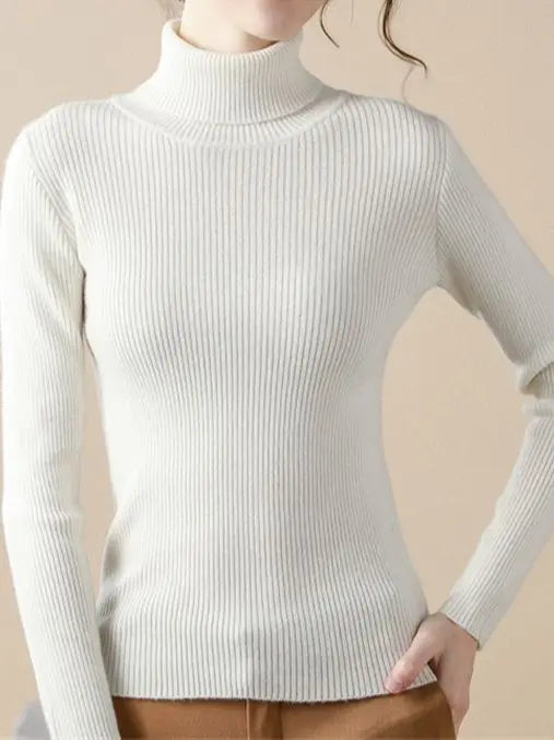R&B | Strickpullover Gerippte Struktur Figurunabhängiger Schnitt