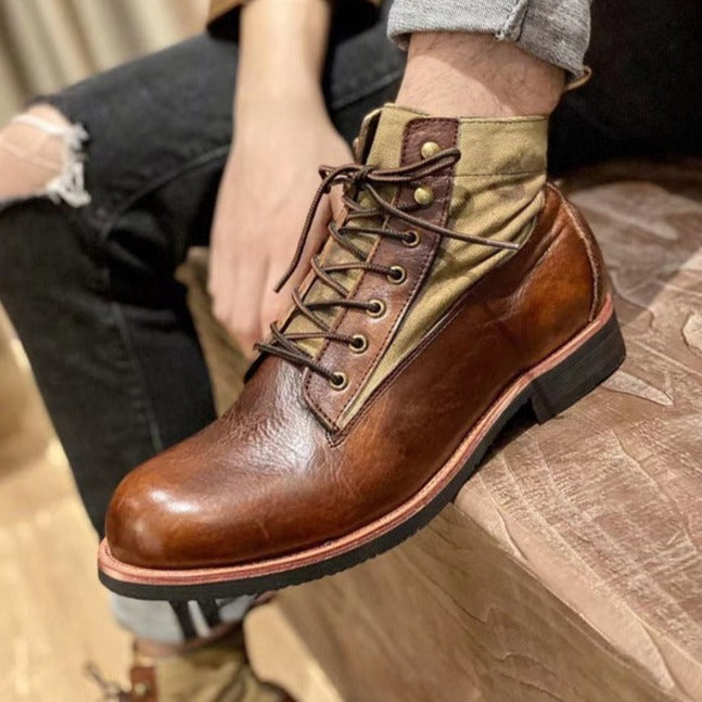 Stiefel aus echtem