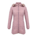 R&B | Slim Fit Winter Puffer Jacke mit Pelzkapuze