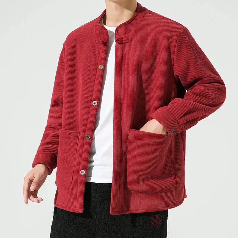 R&B | Herren-Cordjacke mit Großen Taschen - Boaz