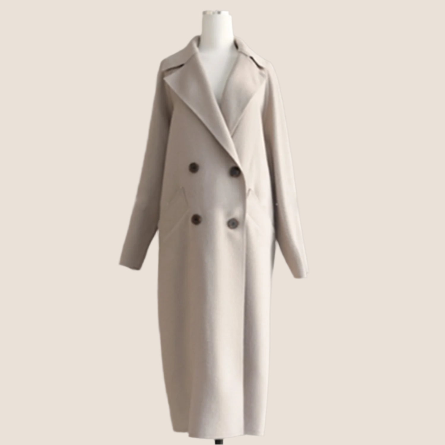 R&B | Trenchcoat Klassischer Maßschnitt Ideal für Herbst/Winter