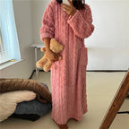Fleece Teddy Kleid