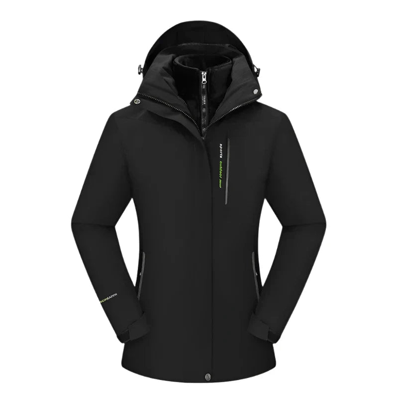 R&B | 3-In-1 Fleecegefütterte Wanderojacke