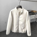 R&B | Fleecejacke mit Stehkragen