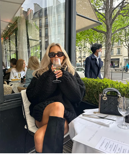 R&B | Chunky Strickpullover Oversized und Trendy Perfekt für Den Herbst