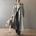 R&B | Trenchcoat Damen Oversized Windbreaker, Doppelreihig