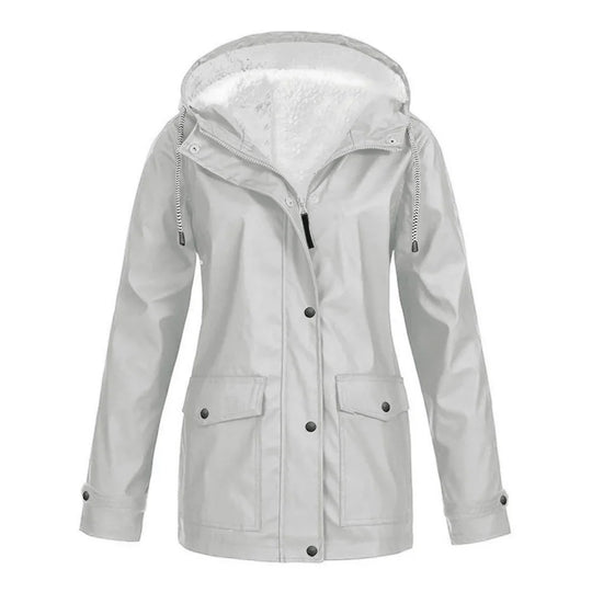 R&B | Wasserdichte Fleece-Hoodie-Jacke