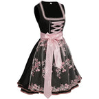 Dirndl mit Blumenmuster für Oktoberfest