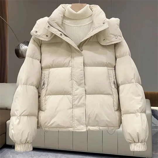 R&B | Lässige Winter Pufferjacke
