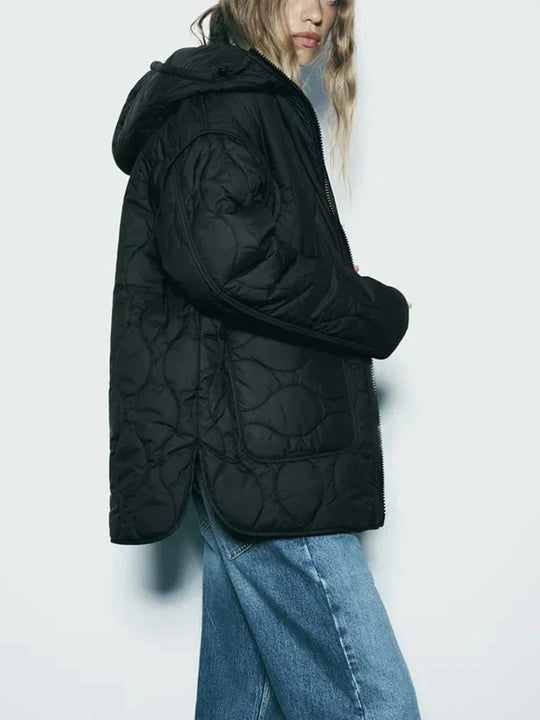R&B | Gepolsterte Kapuzenjacke