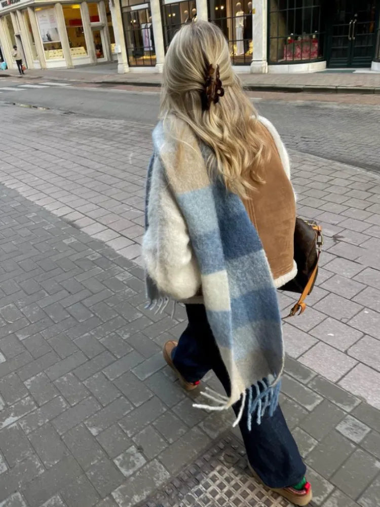 R&B | Leder Winterweste Stilvoll & Zeitlos