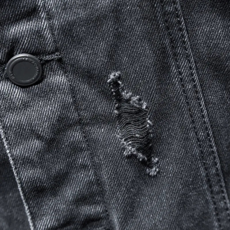 R&B | Jeansjack mit Kapuze für Herren