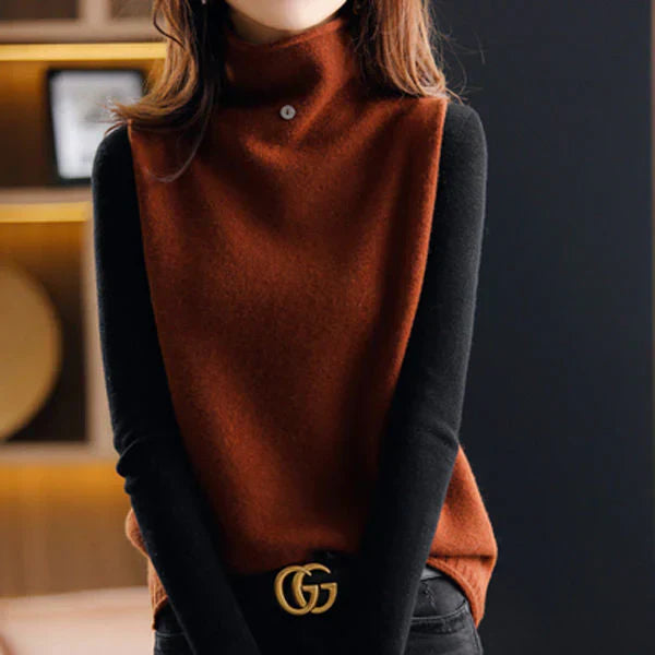 R&B | Lockere Rollkragenjacke