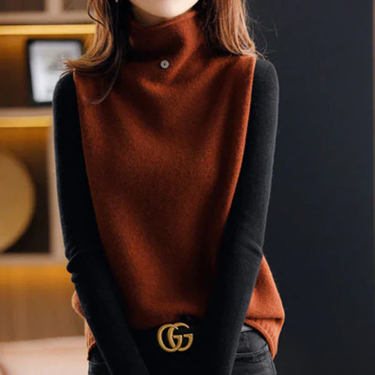 R&B | Lockere Rollkragenjacke