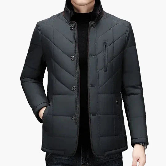 R&B | Steppjacke Im Modernen Parka-Stil - Eleganter Wintermantel für Alltag und Business