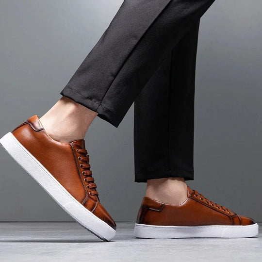 R&B | Leren Herren Sneaker