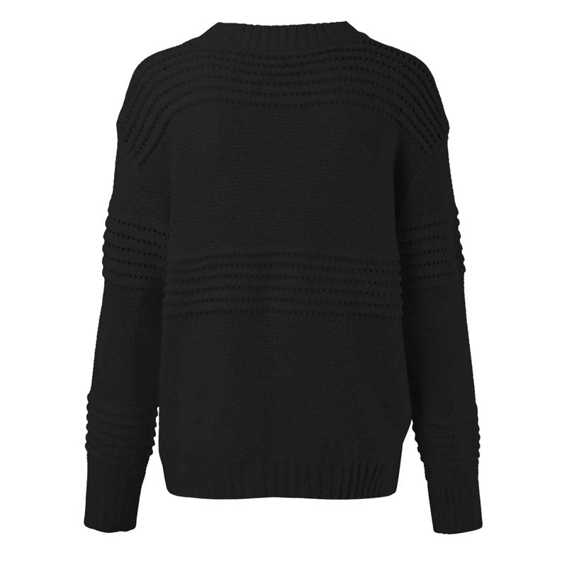 R&B | Hohlstrickpullover Mit Luftigem Muster