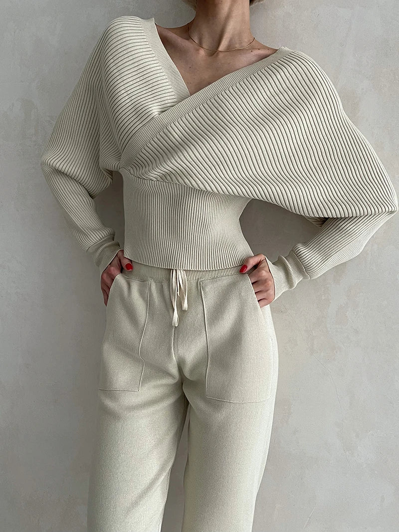 R&B | Sportliches zweiteiliges Set mit Pullover und Hose