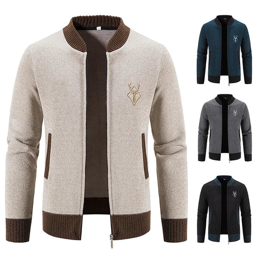 R&B | Lässige Strickjacke für Herren aus hochwertigem Garn
