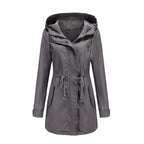 R&B | Damen parka isoliert winter