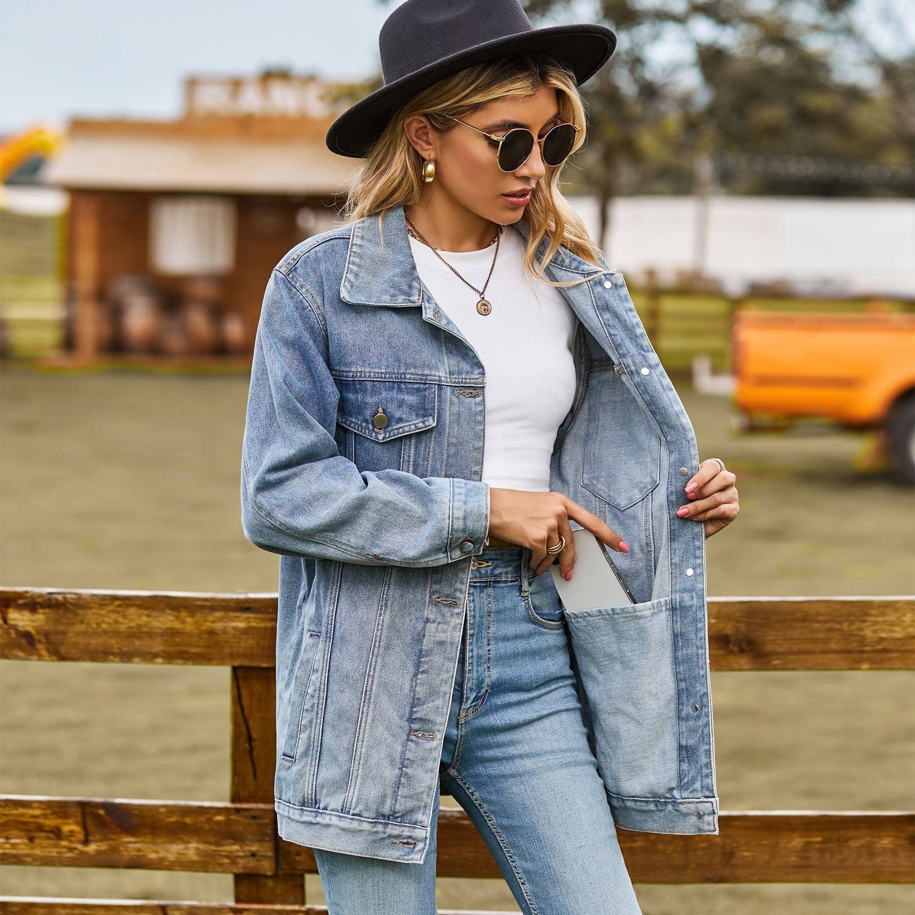R&B | Die Vintage Jeansjacke Unter Ihrem Mantel