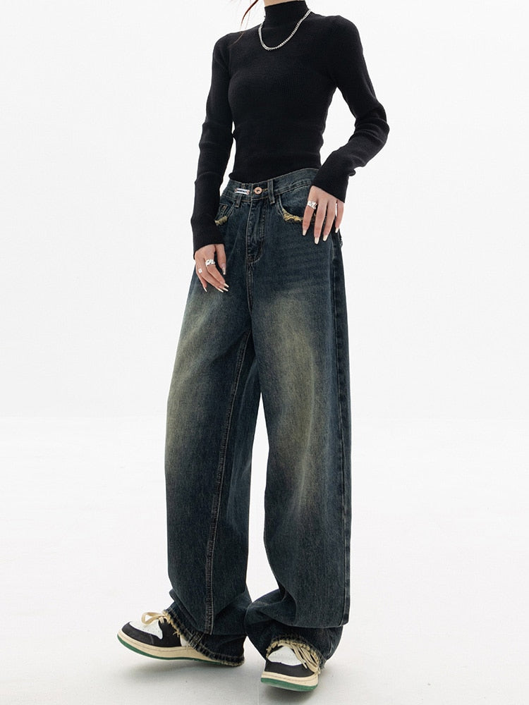 R&B | Damen Vintage Baggy Jeans
