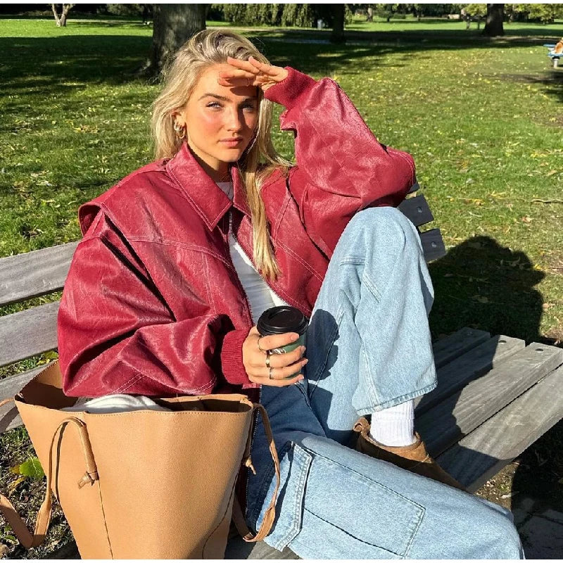 R&B | Lederjacke - Stilvoll & Modern