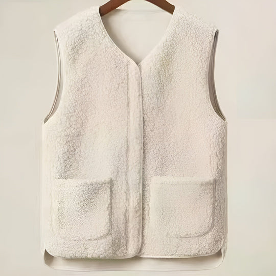 R&B | Leichte Fleece-Weste mit Reißverschluss für Damen