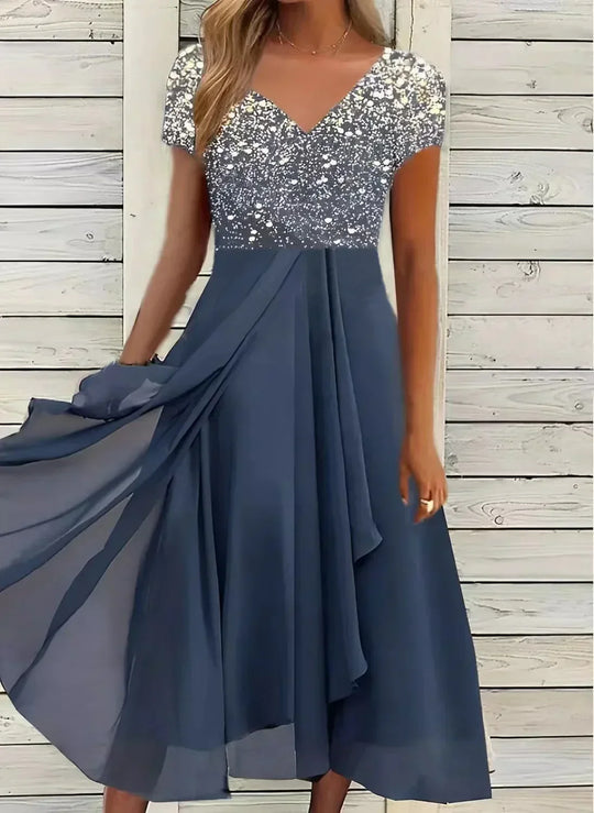 R&B Chiffon-Partykleid
