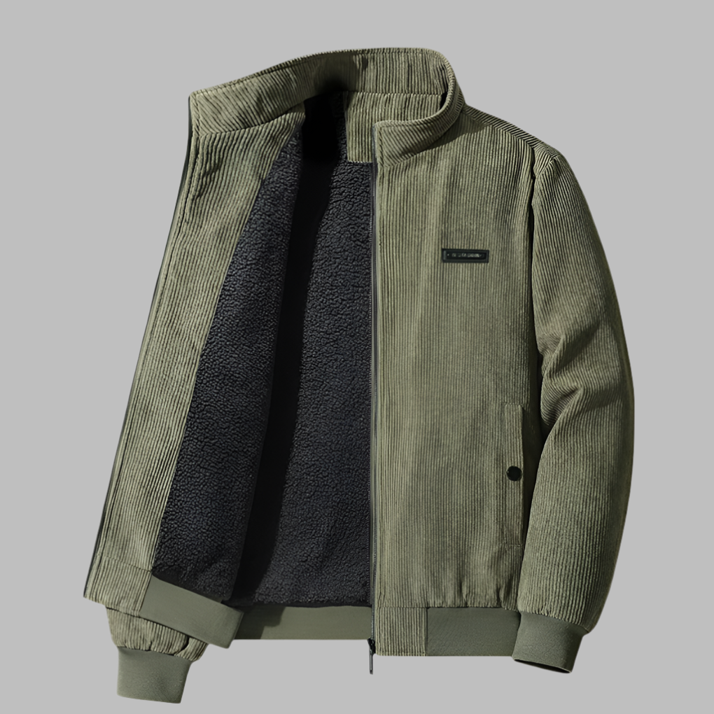 R&B | Herren Corduroy Winterjacke