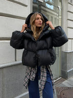 R&B | Modische Steppjacke in Anthrazit