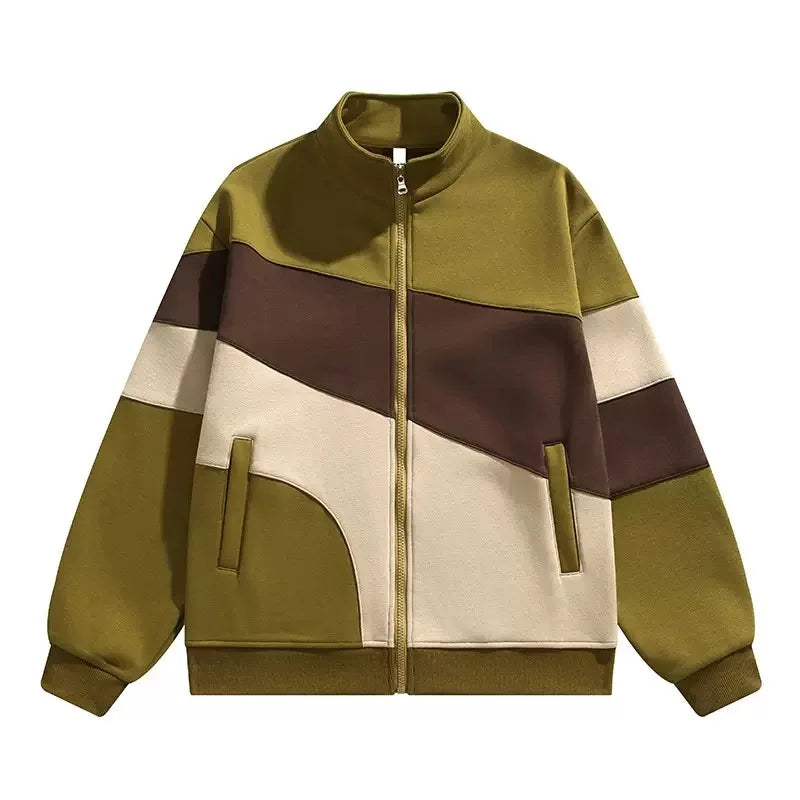 R&B | Sportjacke mit Reißverschluss und Farbblockierung - Ardan