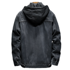 R&B | Herren Jeansjacke mit modernem Kapuzenpulli