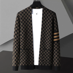R&B | Gemusteter Cardigan Strick Elegant, Stilvoll