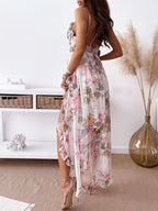 Wunderschönes Schweigendes Chiffon Kleid