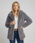 R&B | D'Hiver mit Weichem Stoff und Mittellanger Passform für Frauen Ideal für Kaltes Wetter