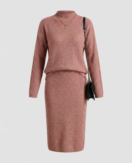 Elegantes Strickset Pullover Rock | R&B