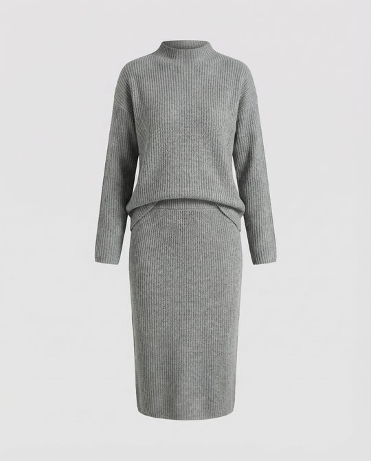 Elegantes Strickset Pullover Rock | R&B