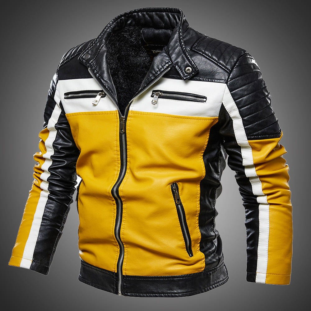 R&B | Rio Klassisch Leder Herrenjacke