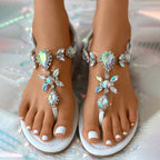 R&B Strass-Sandalen