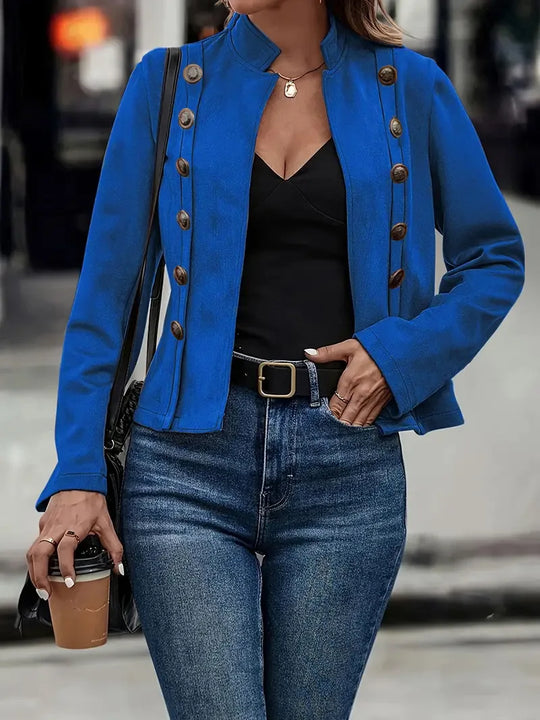 R&B | Samt Doppelreiher Jacket