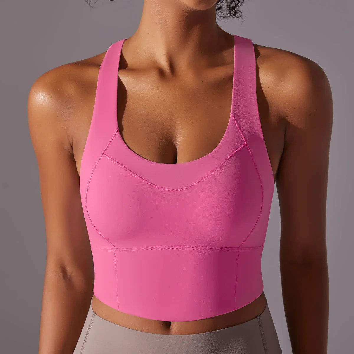 Heidi-Mode | Sportlicher Yoga-Bh mit Eng Anliegender Passform