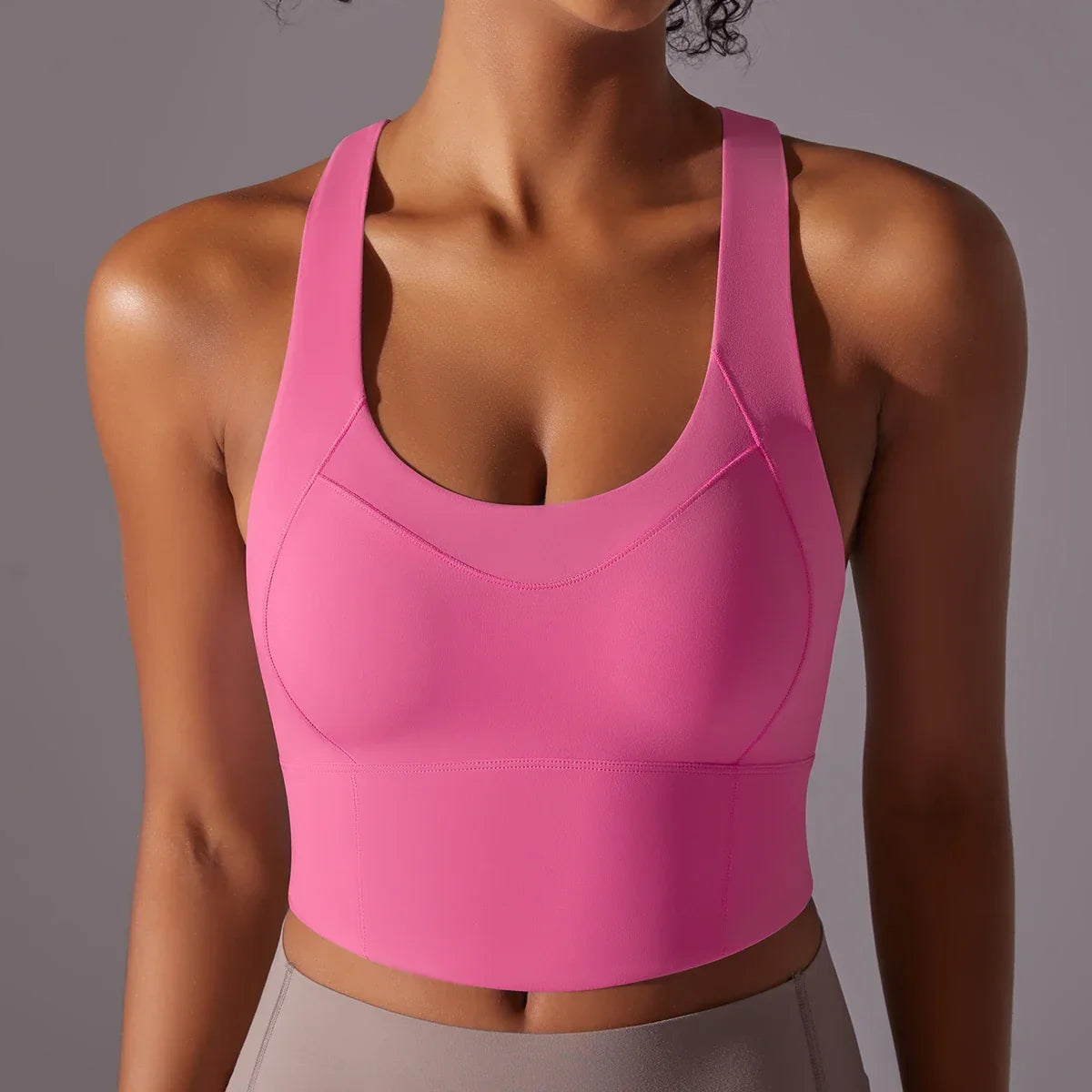 R&B | Sportlicher Yoga-Bh mit Eng Anliegender Passform