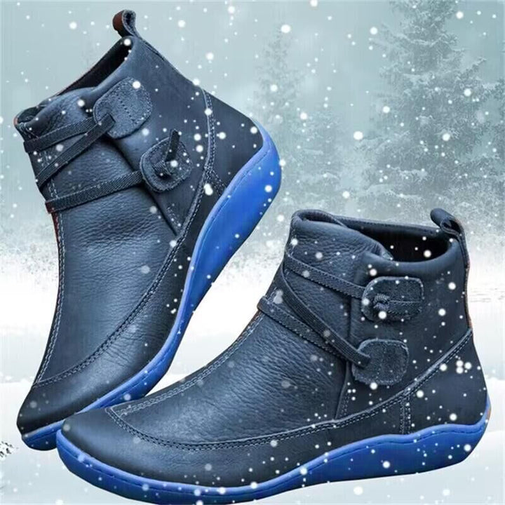 R&B | und Warme Damenstiefel Aus Leder