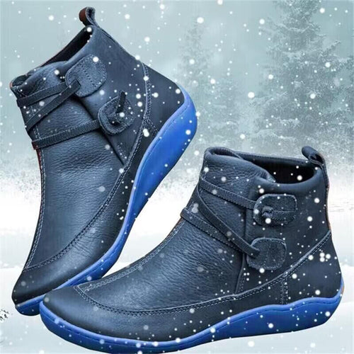 R&B | und Warme Damenstiefel Aus Leder