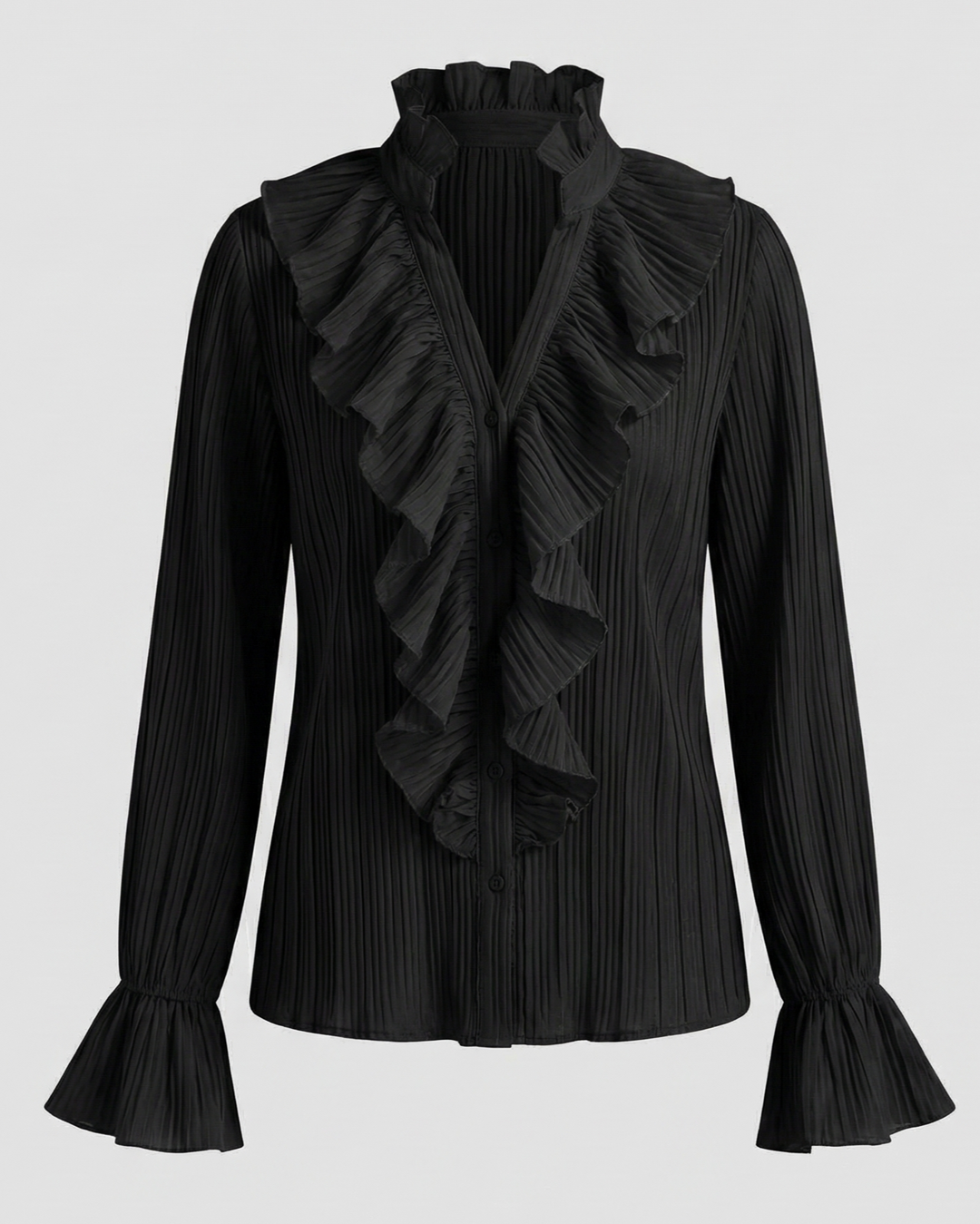 Elegante Gerüschte Bluse Damen | R&B