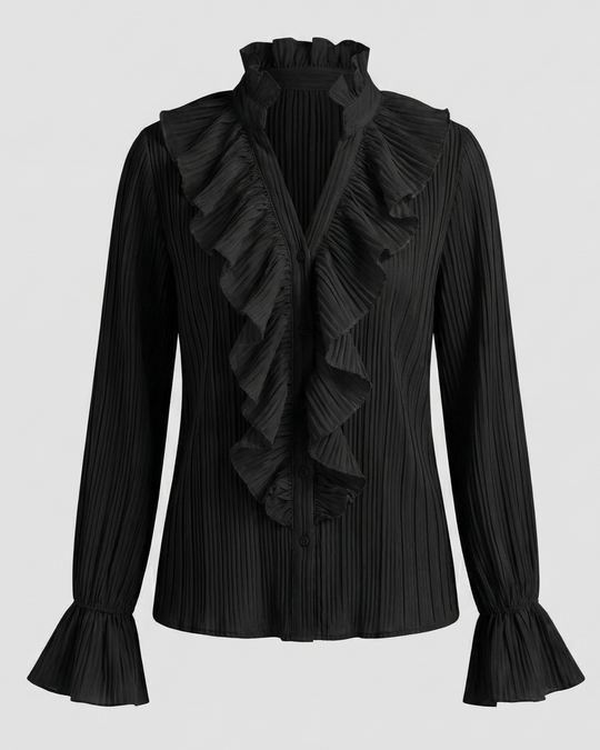 Elegante Gerüschte Bluse Damen | R&B