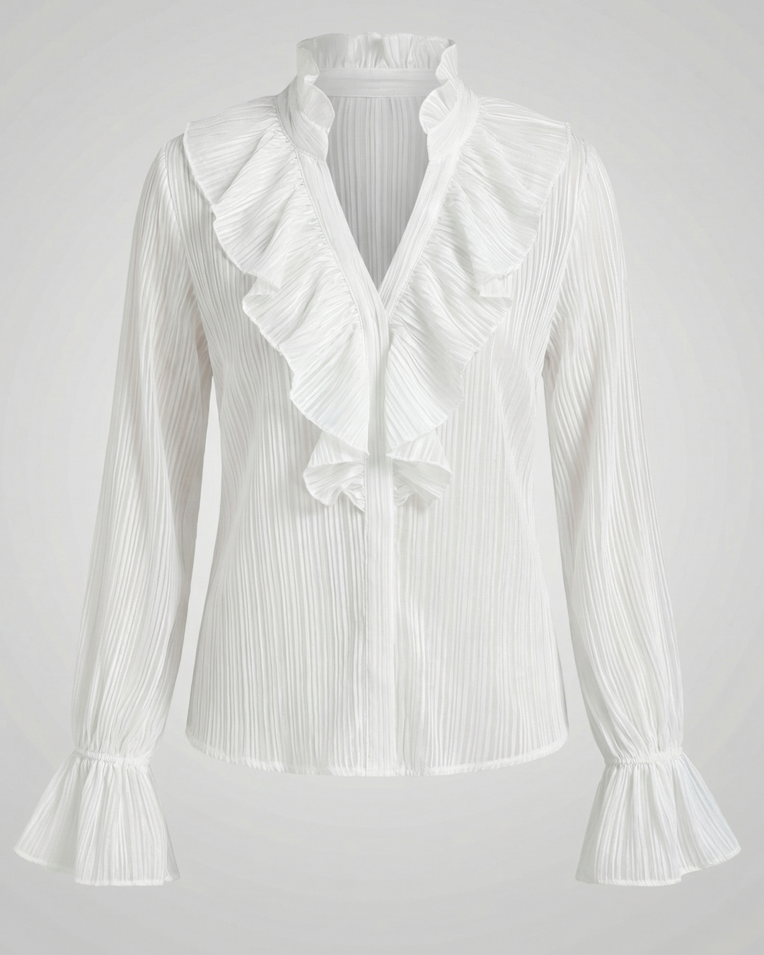 Elegante Gerüschte Bluse Damen | R&B